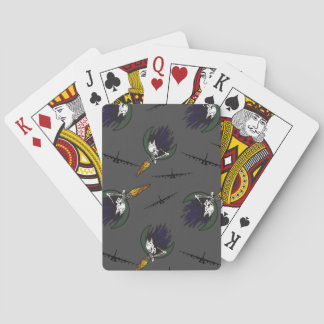 Baraja De Cartas Fichas de póquer de la nave Spectre