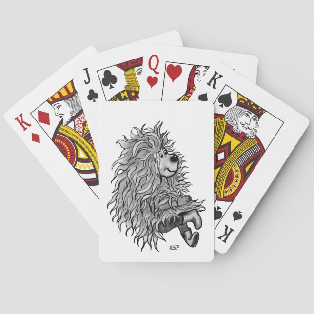 Baraja De Cartas Fidel el pequeño Goblin Forestal (Reverso)
