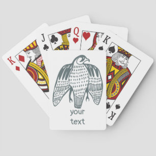 Baraja De Cartas Fierce Falcon Ilustrado Peregrino