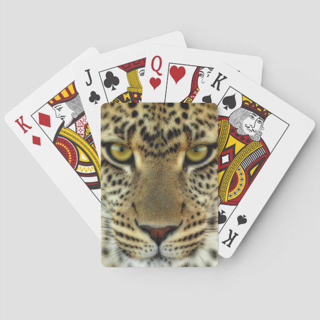 Baraja De Cartas Fierce Leopard (Reverso)