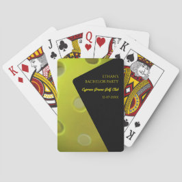 Baraja De Cartas Fiesta de cumpleaños de béisbol deporte de soltero