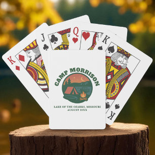 Baraja De Cartas Fiesta de Despedida de Soltera en Campamento Perso