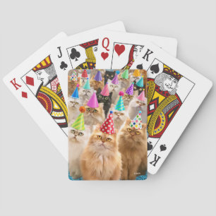 Baraja De Cartas Fiesta de Gatos