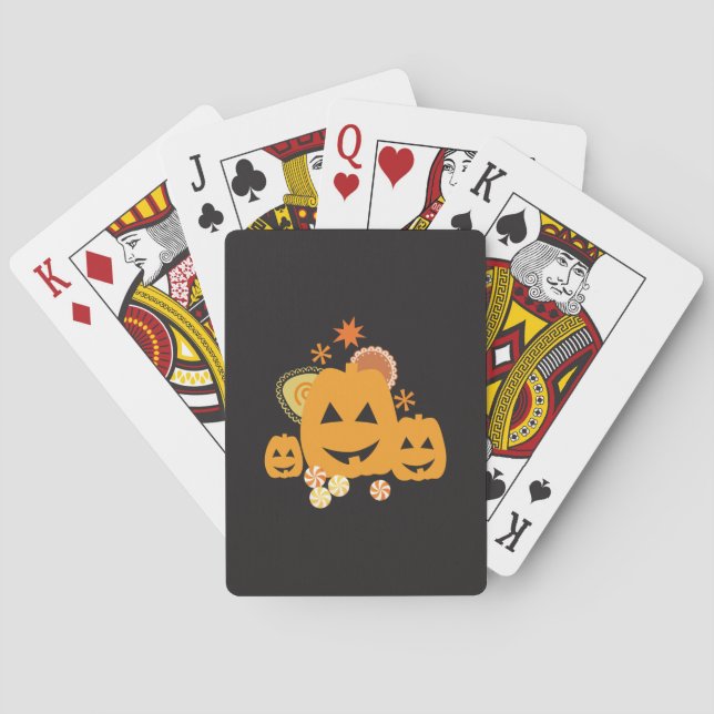 Baraja De Cartas Fiesta de Halloween (Reverso)