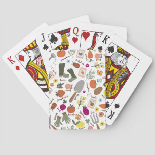 Baraja De Cartas Fiesta de jardín