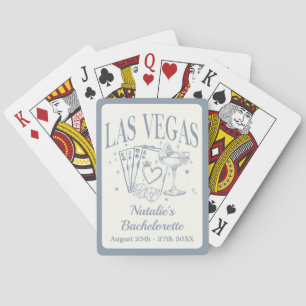 Baraja De Cartas Fiesta de soltera personalizada en Las Vegas