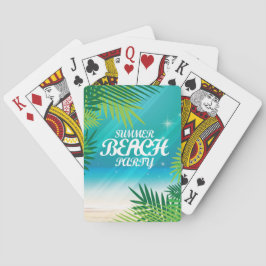 Baraja De Cartas Fiesta de Summer Beach