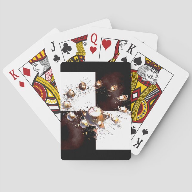 Baraja De Cartas Fiesta de Teapot (Reverso)