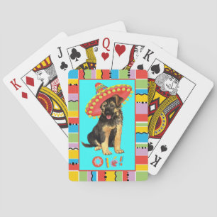 Baraja De Cartas Fiesta German Shepherd