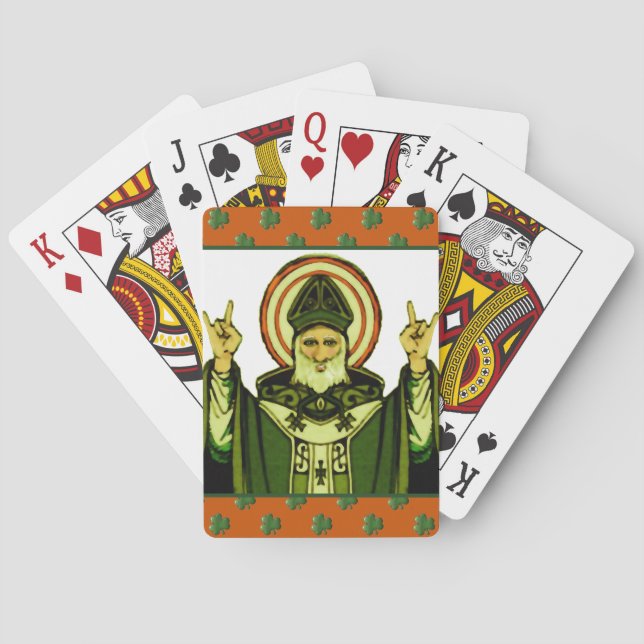 Baraja De Cartas Fiesta Irlandesa (Reverso)