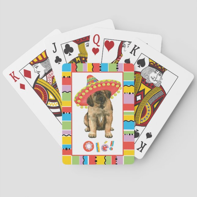 Baraja De Cartas Fiesta Leonberger (Reverso)