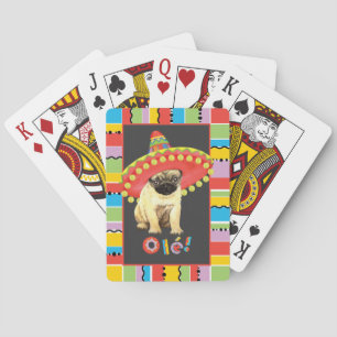 Baraja De Cartas Fiesta Pug