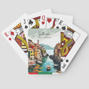 Baraja De Cartas Fiesta sindical familiar italiano