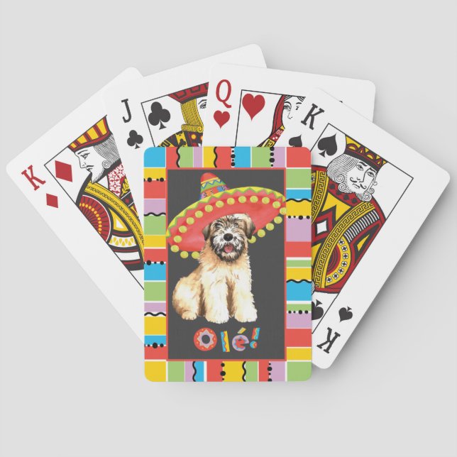 Baraja De Cartas Fiesta Wheaten (Reverso)