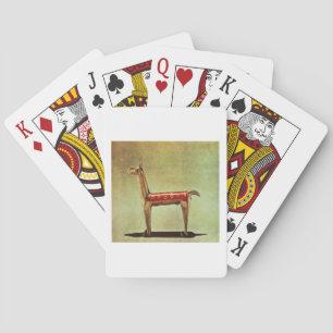 Baraja De Cartas Figura de la Llama Plata, del Perú, después de 143