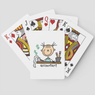 Baraja De Cartas Figura de palo contable