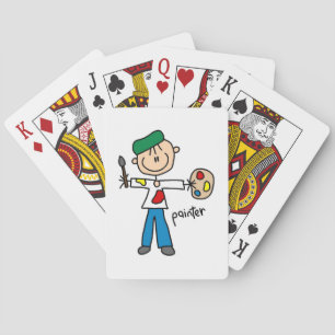 Baraja De Cartas Figura de palo de pintor