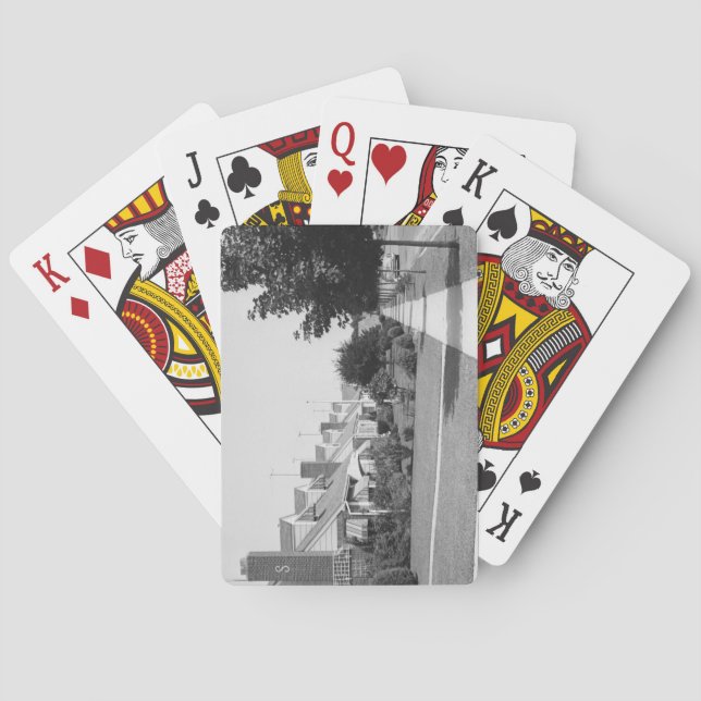 Baraja De Cartas Fila de casas (Reverso)