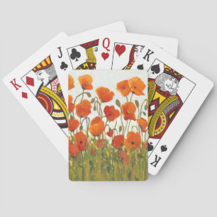 Baraja De Cartas Filas de Poppies I