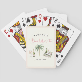 Baraja De Cartas Fin de semana de bachillerato en el campo del vino