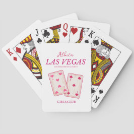 Baraja De Cartas fin de semana de chicas de soltera las vegas