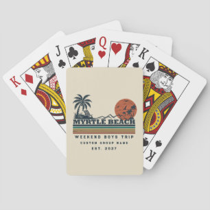 Baraja De Cartas Fin de semana personalizado de despedida de solter