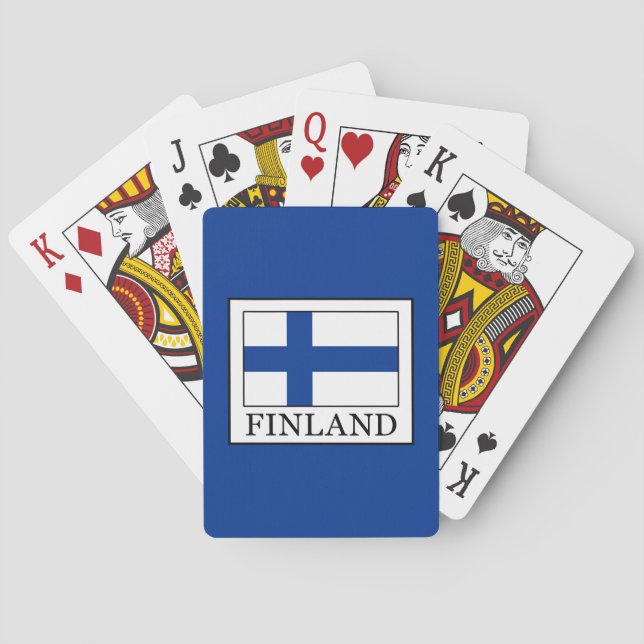 Baraja De Cartas Finlandia (Reverso)