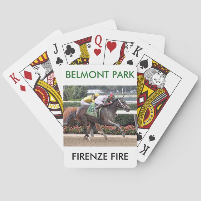 Baraja De Cartas Firenze Fire Irad Ortiz Jr (Reverso)
