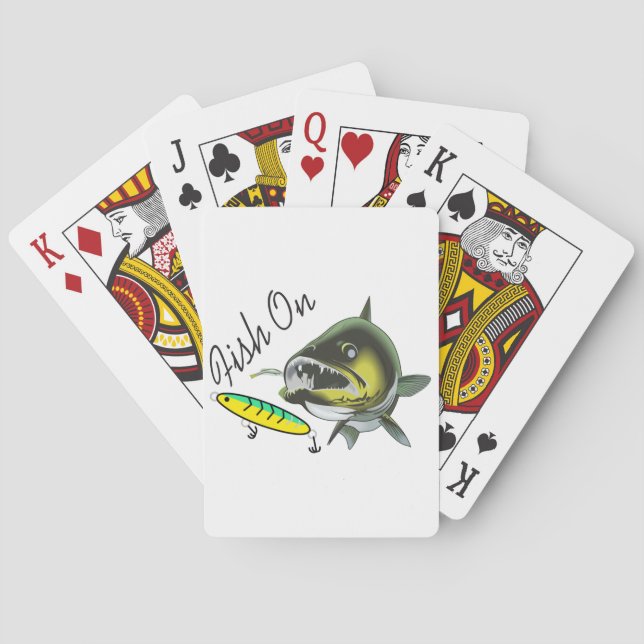 Baraja De Cartas Fish On (Reverso)
