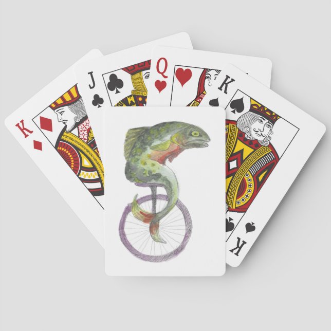 Baraja De Cartas Fish Playing Cards (Reverso)