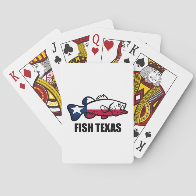 Baraja De Cartas Fish Texas (Reverso)