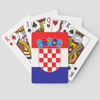 Baraja De Cartas Flag of Croatia