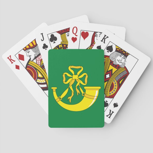 Baraja De Cartas Flag of Huntingdonshire Playing Cards (Reverso)