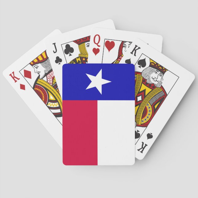 Baraja De Cartas Flag of Texas Playing Cards (Reverso)