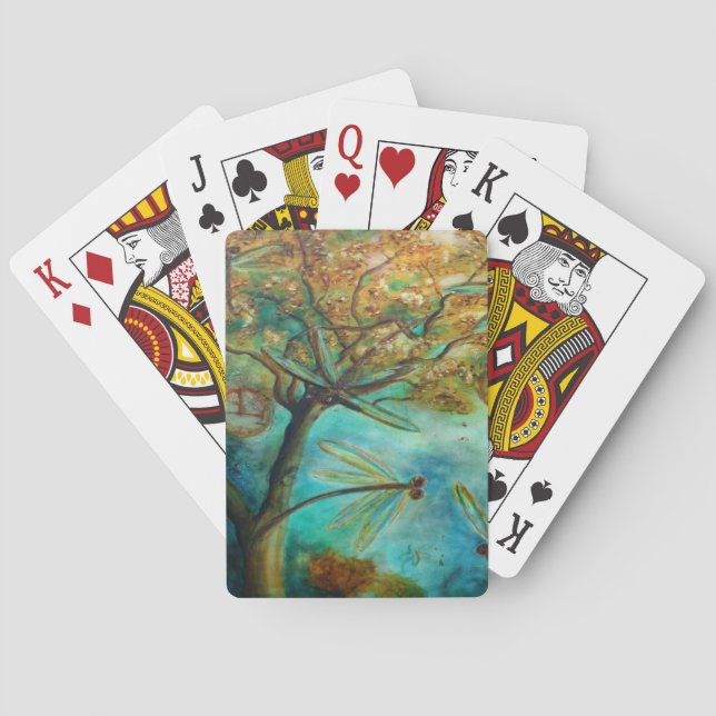 Baraja De Cartas Flagelación de la libélula (Reverso)