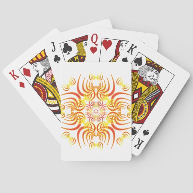 Baraja De Cartas Flame Spikes (Reverso)