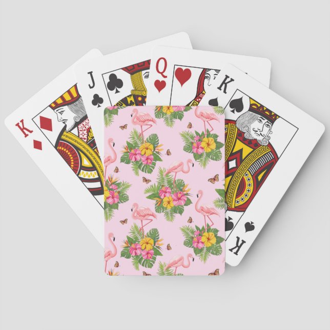 Baraja De Cartas Flamenco y Mariposas 1 (Reverso)