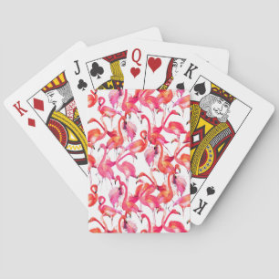 Baraja De Cartas Flamencos acuarelas