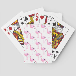 Baraja De Cartas Flamencos rosados 2