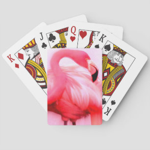 Baraja De Cartas Flamingo rosa
