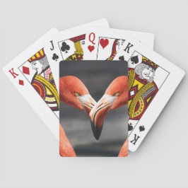 Baraja De Cartas Flamingos enamorados