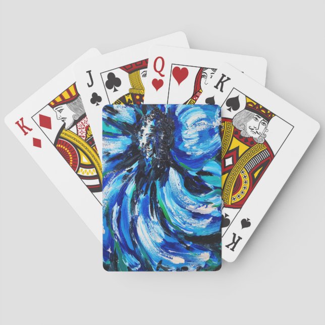 Baraja De Cartas Fleur bleue (Reverso)