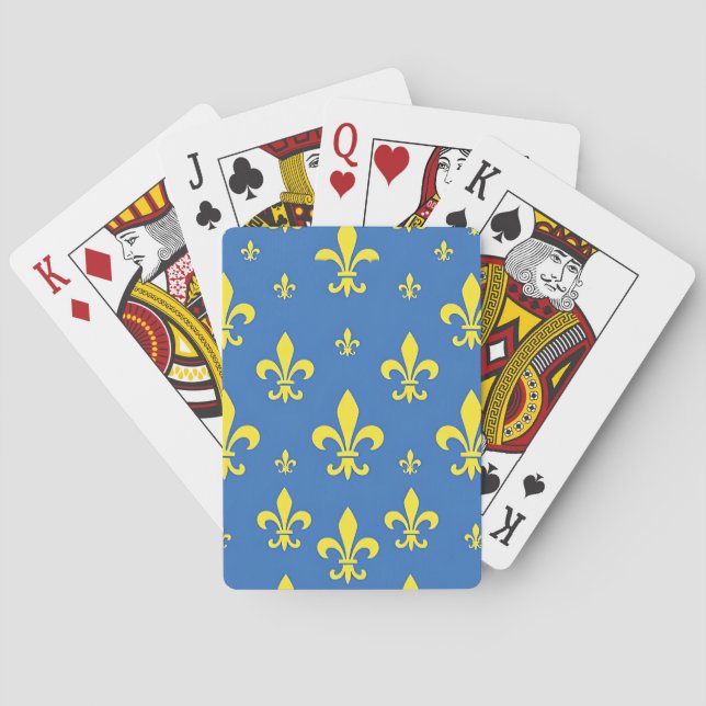 Baraja De Cartas Fleur de Lis (Reverso)