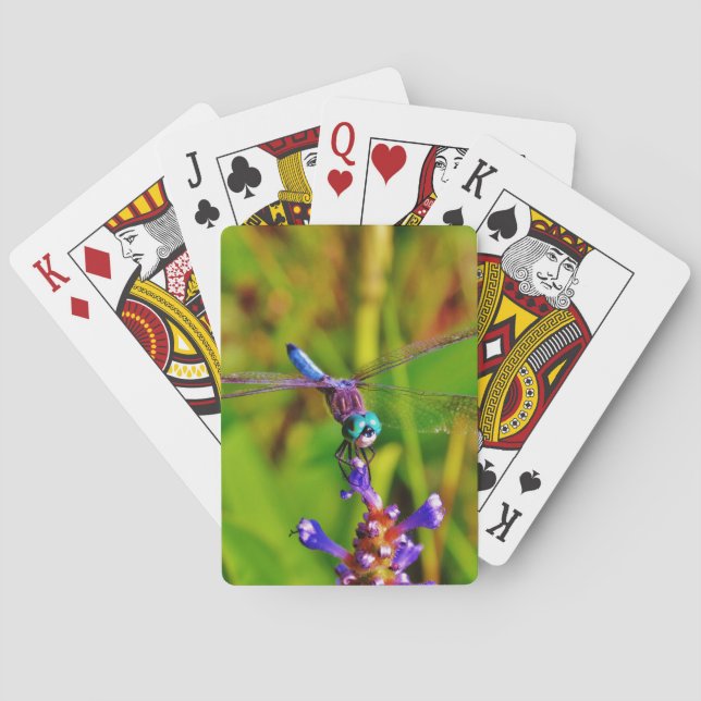 Baraja De Cartas Flor arcoiris (Reverso)