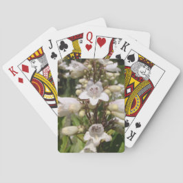 Baraja De Cartas Flor Blanca