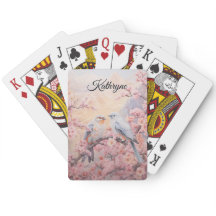 Flor de Cerezo Personalizada con Pájaro