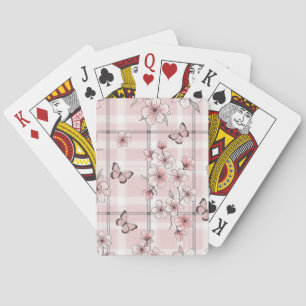 Baraja De Cartas Flor de Mariposa Elegante (2)