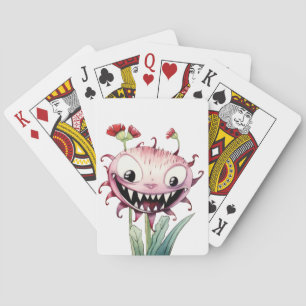Baraja De Cartas Flor de monstruo