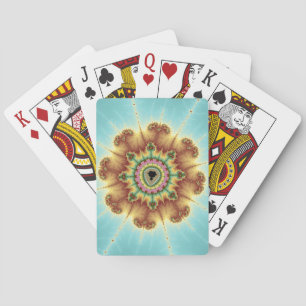 Baraja De Cartas Flor de otoño - Arte fractal