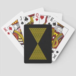 Baraja De Cartas Flor de vida / Blume des Lebens - oro piramidal